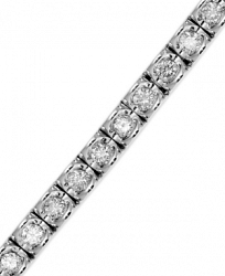 Diamond Bracelet in (3-1/3 ct. t. w. ) 14k White Gold