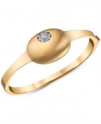 Monica Danko Diamond Cluster Oval Bangle Bracelet (5/8 ct. t. w. ) in 14k Gold