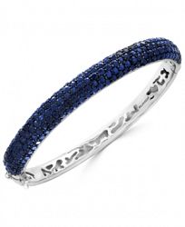 Effy Balissima Sapphire Pave Bangle Bracelet (10 ct. t. w. ) in Sterling Silver