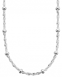 Giani Bernini 20" Sterling Silver Necklace, Chain