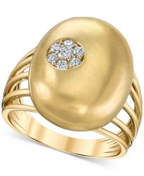 Monica Danko Diamond Cluster Oval Ring (1/3 ct. t. w. ) in 14k Gold