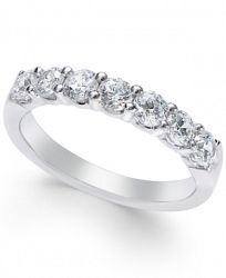 Certified Diamond Seven-Stone Band (1 ct. t. w. ) in Platinum