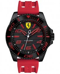 Scuderia Ferrari Men's Xx Kers Red Silicone Strap Watch 50mm 830308