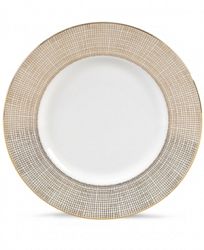 Vera Wang Wedgwood Gilded Weave Gold Accent Plate