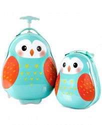 Heys Travel Tots Owl 2PC Luggage & Backpack Set