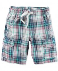 Carter's Plaid Cotton Shorts, Toddler Boys (2T-4T)