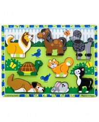 Melissa and Doug Kids Toy, Pets Chunky Puzzle