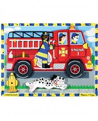 Melissa and Doug Kids Toy, Fire Truck Chunky Puzzle