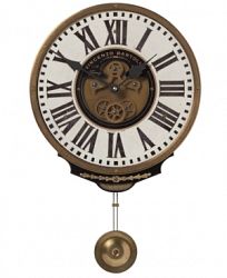 Uttermost Vincenzo Bartolini Pendulum Wall Clock, 11" x 17"