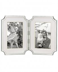 kate spade new york Sullivan Street Hinged Double 4" x 6" Picture Frame