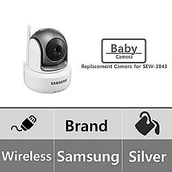 Samsung Wireless HD PTZ Video Baby Camera, White