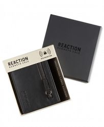 Kenneth Cole Reaction Men's Eldridge Leather Rfid Slim Wallet
