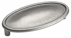 Manor cup pull - oval, 3 In. Centre