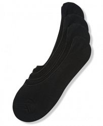 Perry Ellis Men's Athletic C-Fit No-Show Comfort Performance Liner Socks 3 + 1-Pack