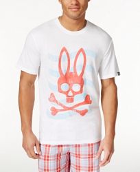 Psycho Bunny Men's Sleepwear Graphic-Print Logo T-Shirt