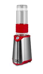 Red and Stainless Steel Personal Blender