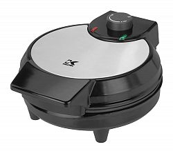 Traditional Black and Stainless Steel Belgian Waffle Maker