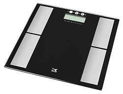 Black Electronic Scale with Body Fat Analyzer