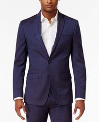 Sean John Men's Classic-Fit Blue Solid Suit Jacket