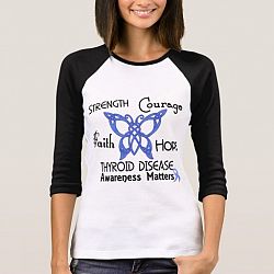 Thyroid Disease Celtic Butterfly 3 T-shirt