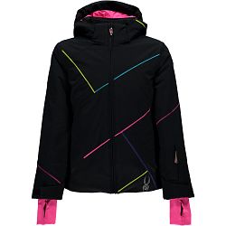 Girl's Tresh Jacket-Black - Bryte Bubblegum - Multi Color