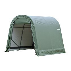 10 ft. x 12 ft. x 8 ft. Round Style Shelter with Green Cover