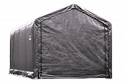 ShelterTube 12 ft. x 20 ft. x 11 ft. Peak Style Garage/Shelter in Gray