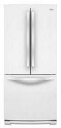 19.7 cu. ft. French Door Refrigerator in White