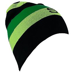 Boy's Duo Reversible Hat-Black - Bryte Green - Jungle