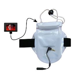 Water Dust and Sand proof Bag Workout Accessory with heaphone Pass-through for use with the iRiver U10