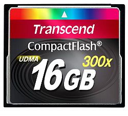 Transcend 16GB CompactFlash CF Card 300x 16 GB H3C066XUY-1610