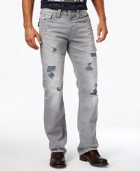 True Religion Men's Ricky Cotton Classic-Fit Ripped Jeans