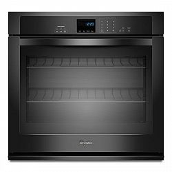 5.0 cu. ft. Single Wall Oven with Extra-Large Window in Black