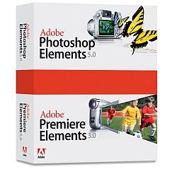 Adobe Photoshop Elements 5.0 Premiere Elements 3.0 Bundle [OLD VERSION]
