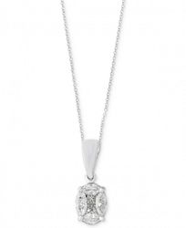 Classique by Effy Diamond Pendant Necklace (1/2 ct. t. w. ) in 14k White Gold