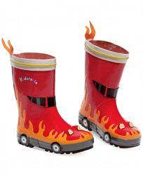 Kidorable Little Boys' Fireman Rain Boots