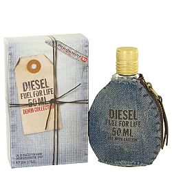 Fuel For Life Denim Eau De Toilette Spray By Diesel - 1.7 oz Eau De Toilette Spray