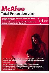 McAfee Total Protection 2009 1-User