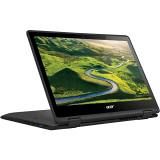 Acer Spin SP513-51-54K0 13.3" Touchscreen LCD Notebook - Intel Core i5 (7th Gen) i5-7200U Dual-core (2 Core) 2.50 GHz - 8 GB DDR4 SDRAM - 256 GB SSD - Windows 10 Home 64-bit - 1920 x 1080 - In-plane Switching (IPS) Technology - Obsidian Black