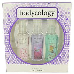 Bodycology Cherish The Moment for Women by Bodycology, Gift Set - Three 2 oz Fragrance Mists Includes Petal Away + Truly Yours + Cherish The Moment
