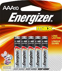 Max AAA Battery - 10 Pack
