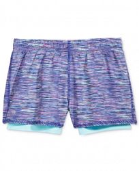 Ideology Athletic Double Layer Shorts, Big Girls (7-16), Only at Macy's