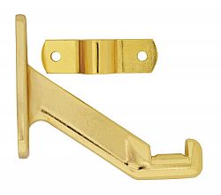 Polished Brass Handrail Bracket