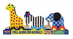 Melissa & Doug Pull-Along Zoo Animals New Born, Baby, Child, Kid, Infant by Melissa & Doug