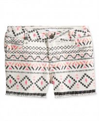 Epic Threads Geometric-Print Shorts, Big Girls (7-16), Created for Macy's