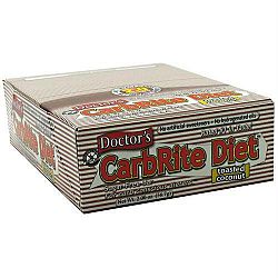 Universal Nutrition Doctor's Carbrite Sugar Free Bar Toasted Coconut - Gluten Free