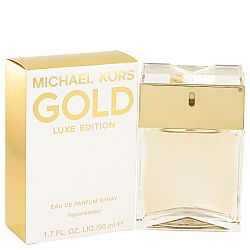 Michael Kors Gold Luxe Eau De Parfum Spray By Michael Kors - 1.7 oz Eau De Parfum Spray