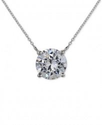 Giani Bernini Cubic Zirconia Pendant Necklace in Sterling Silver, Created for Macy's