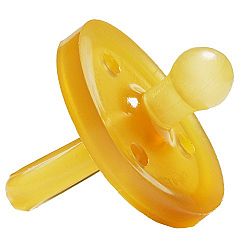 Natursutten BPA-Free Natural Rubber Pacifier, Rounded Small, 3-6 Months