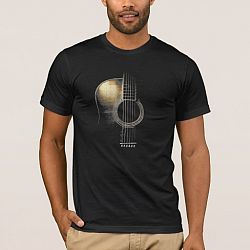 Acoustic Guitar T-Shirt (please see description)
